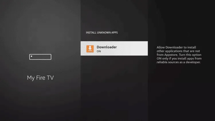 Allow Installation