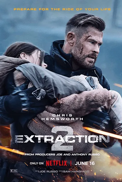 Extraction 2 movie poster - Watch on FAVIPTV